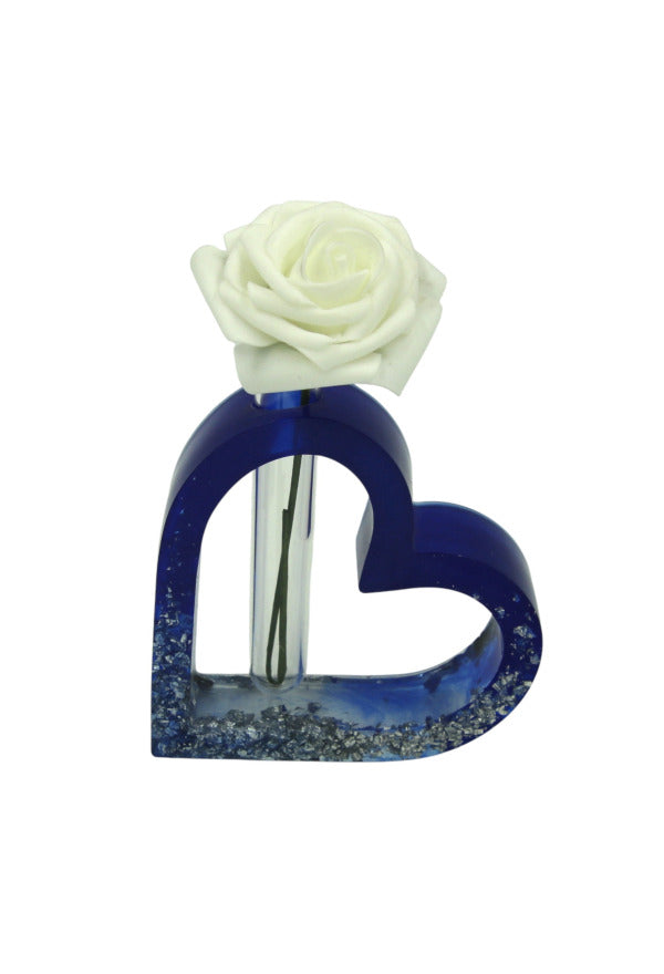 Vase in Herzform