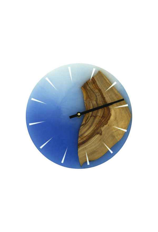 Epoxidharz Wanduhr Klein