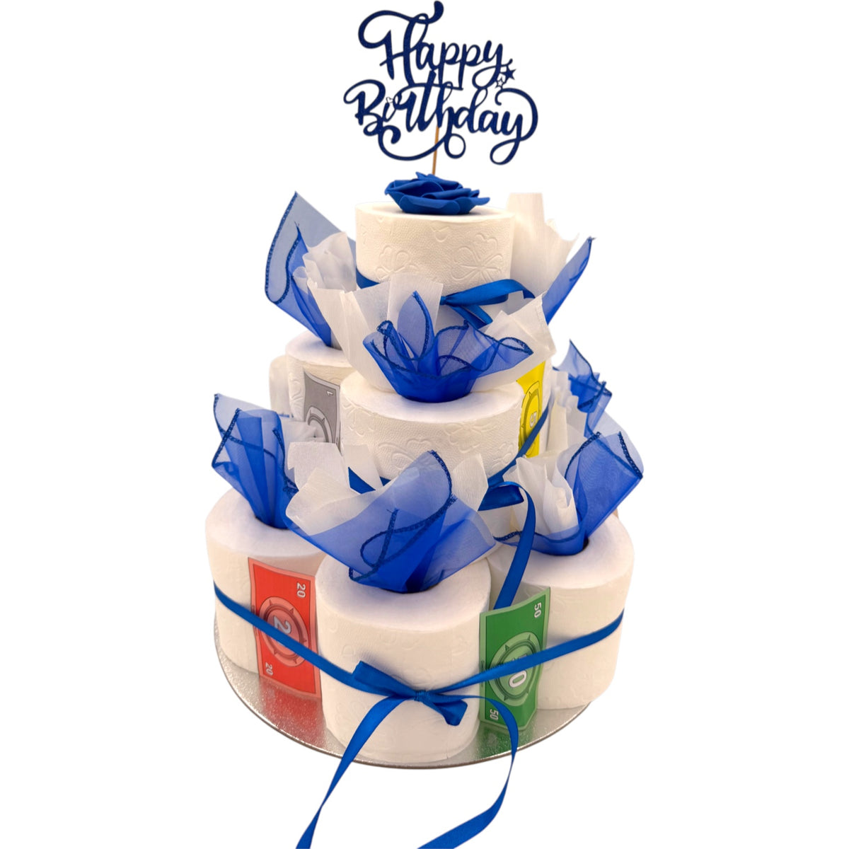 Money gift "Toilet Paper Cake" – Original birthday present