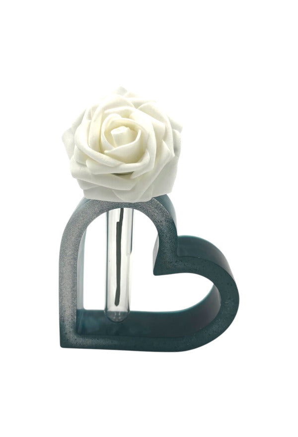 Vase in Herzform