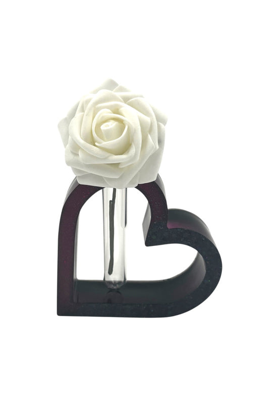 Vase in Herzform