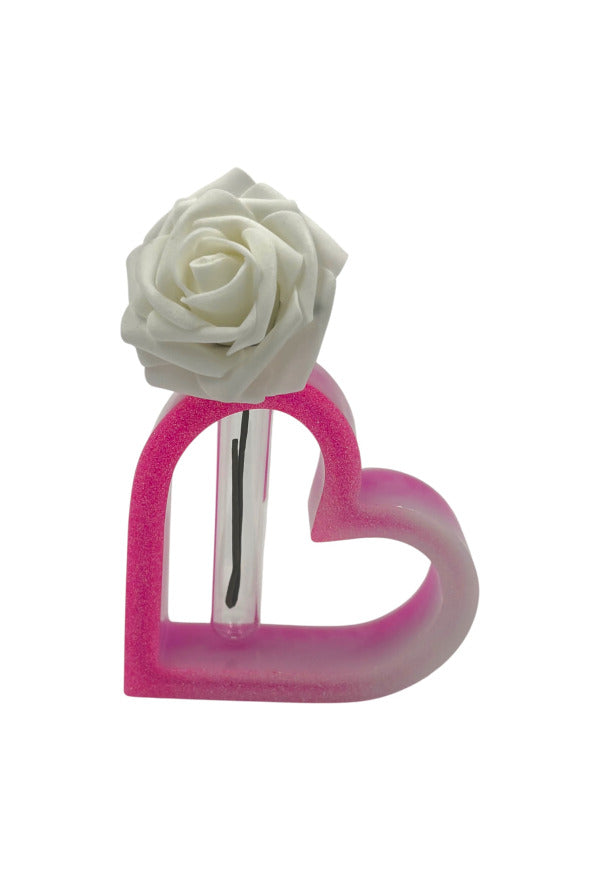 Vase in Herzform