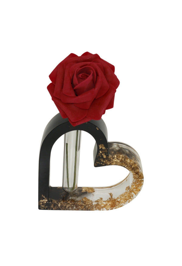 Vase in Herzform