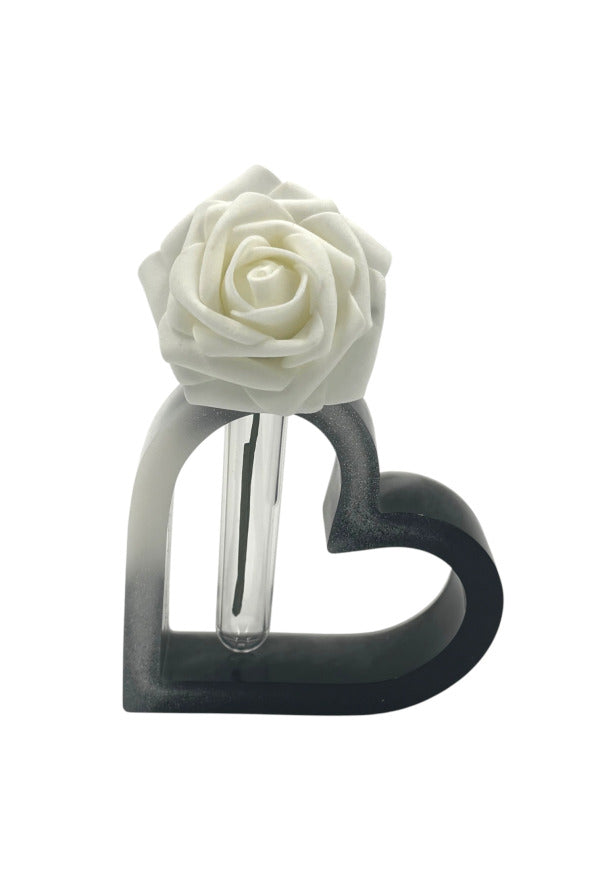 Vase in Herzform