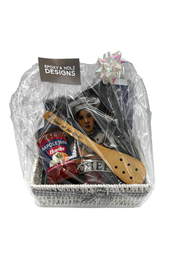 Geschenkset „Kochschürze & Pasta‑Genuss“