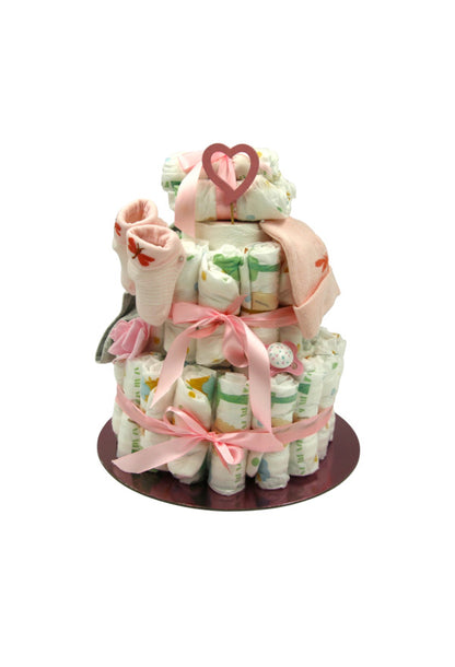 Windeltorte „Always Hungry“ – Geschenkset für Babys