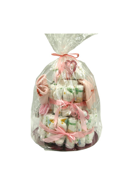Windeltorte „Always Hungry“ – Geschenkset für Babys