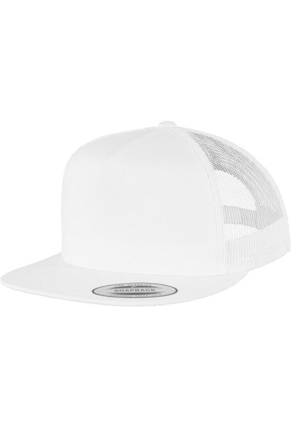Classic Snapback Cap – 5 Panel Trucker