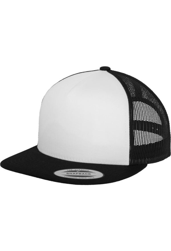 Classic Snapback Cap – 5 Panel Trucker