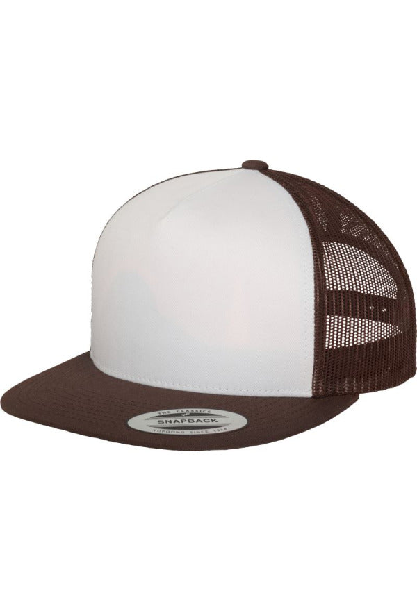 Classic Snapback Cap – 5 Panel Trucker