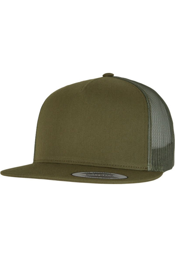 Classic Snapback Cap – 5 Panel Trucker