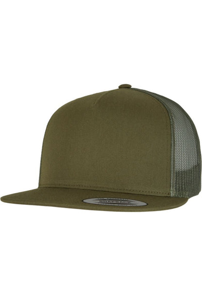 Classic Snapback Cap – 5 Panel Trucker