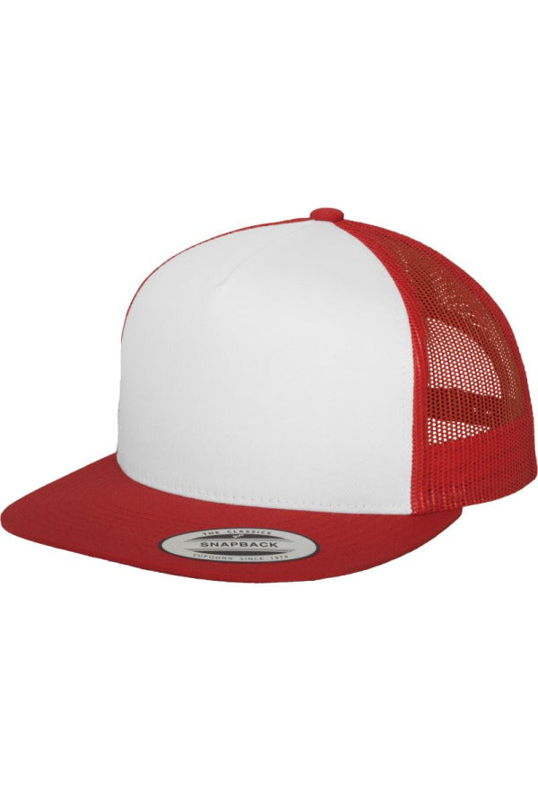 Classic Snapback Cap – 5 Panel Trucker