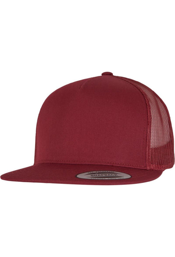 Classic Snapback Cap – 5 Panel Trucker