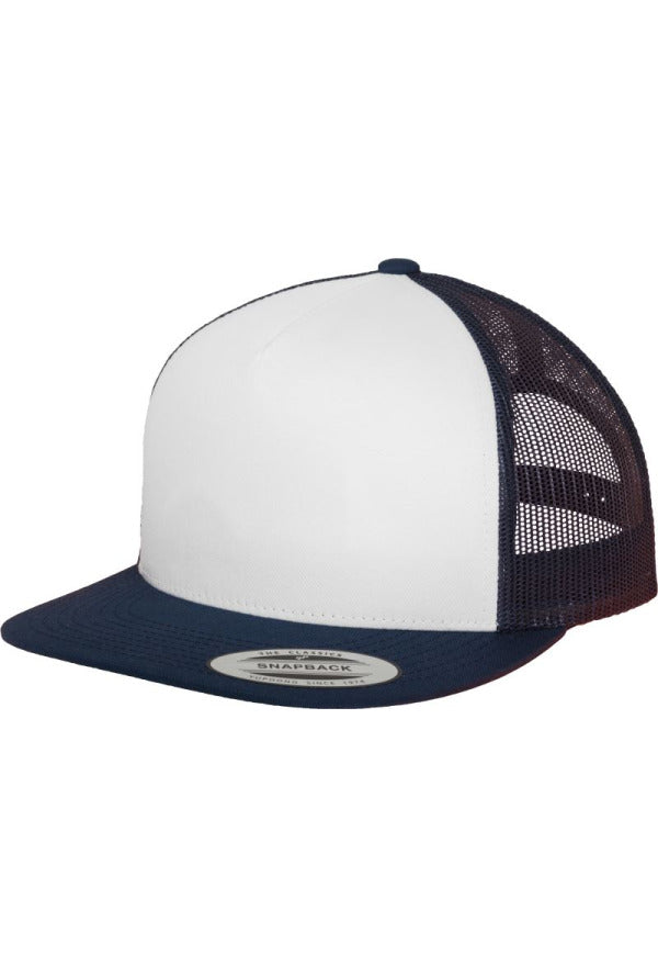 Classic Snapback Cap – 5 Panel Trucker