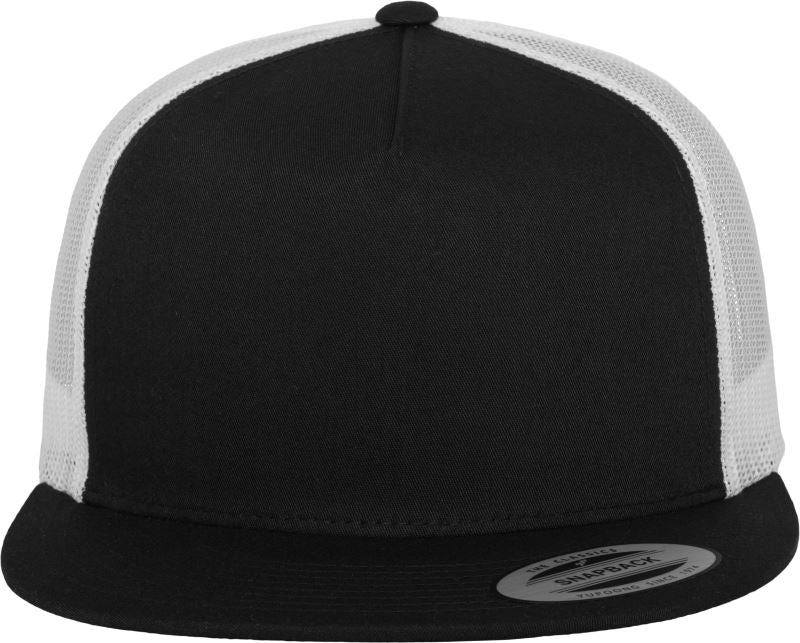 Classic Snapback Cap – 5 Panel Trucker