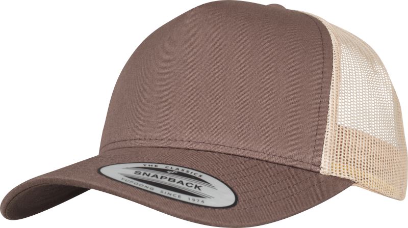 5 Panel Retro Trucker Cap gebogen