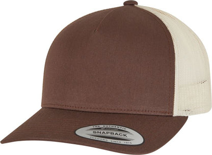 5 Panel Retro Trucker Cap gebogen