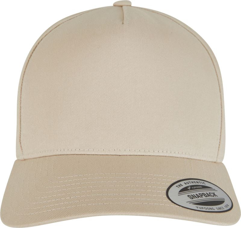 5 Panel Snapback Cap gebogen