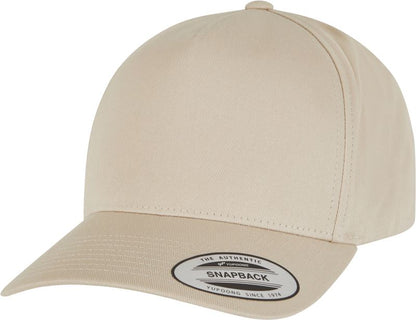 5 Panel Snapback Cap gebogen