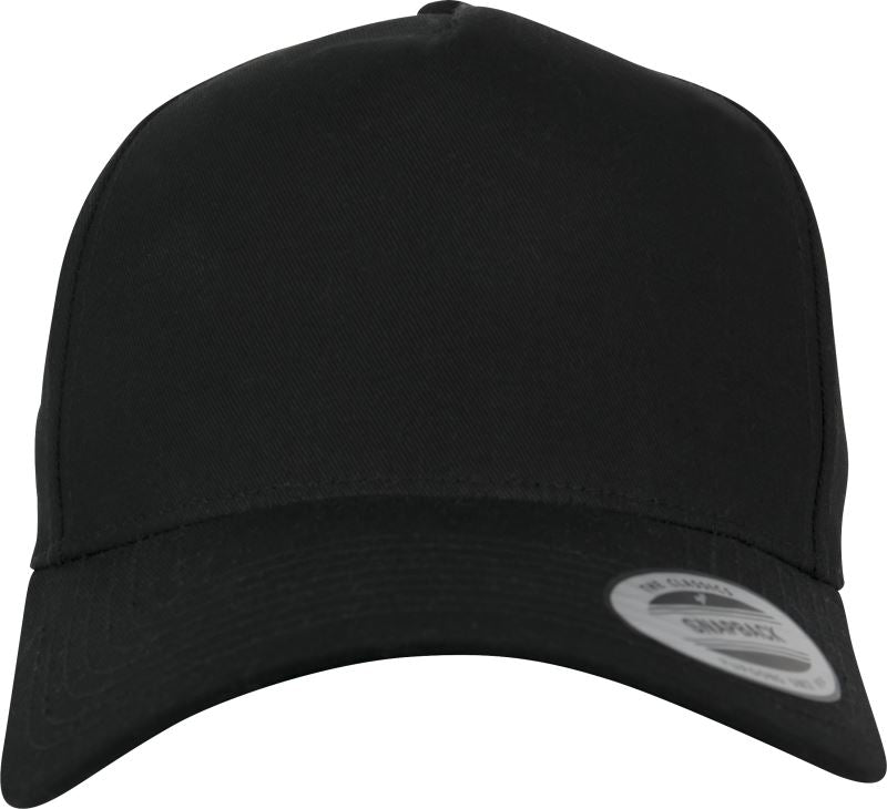 5 Panel Snapback Cap gebogen