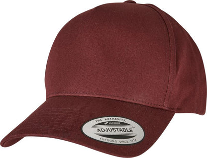5 Panel Snapback Cap gebogen