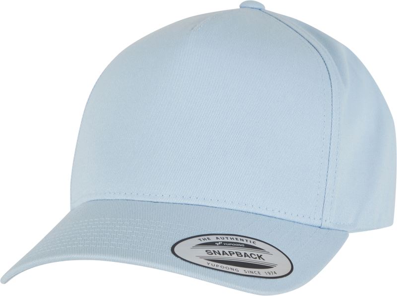 5 Panel Snapback Cap gebogen