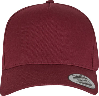 5 Panel Snapback Cap gebogen