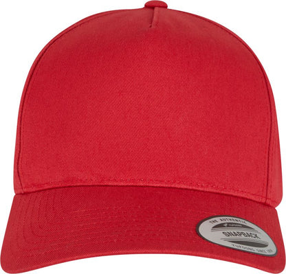 5 Panel Snapback Cap gebogen