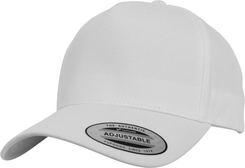 5 Panel Snapback Cap gebogen