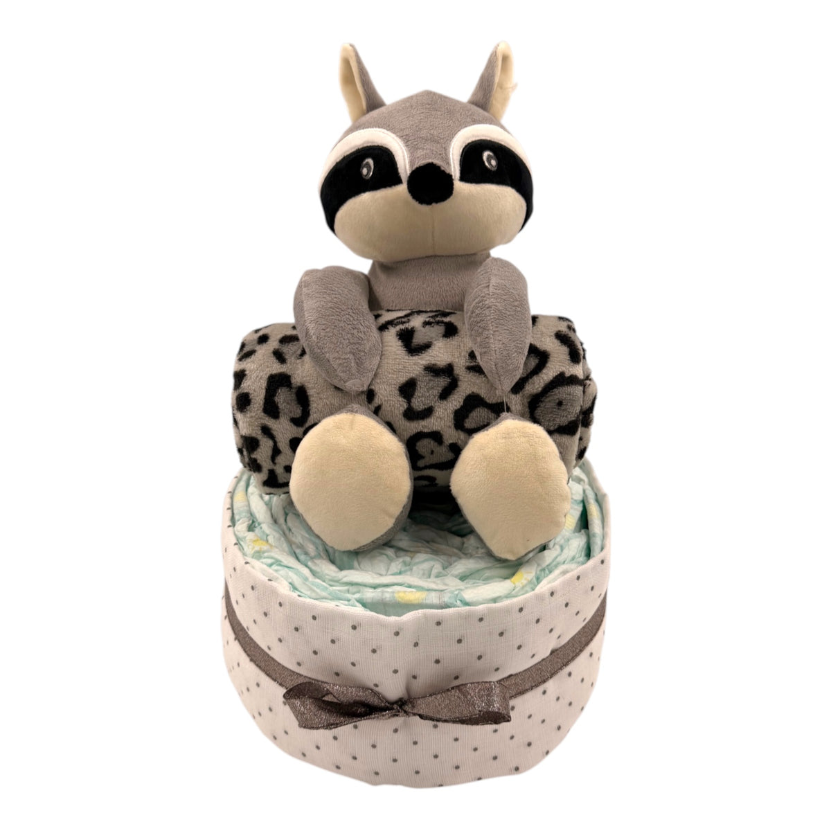 Windeltorte mit Kuscheldecke – Liebevolles Geschenk zur Geburt