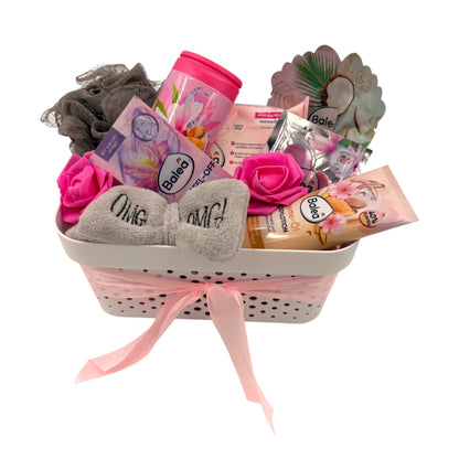 Panier cadeau « Soirée bien-être » avec articles Balea